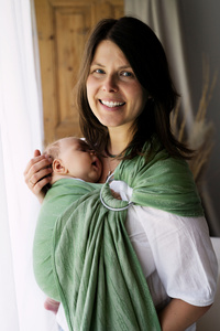 Chusta kółkowa Linen Whisper M (2m)