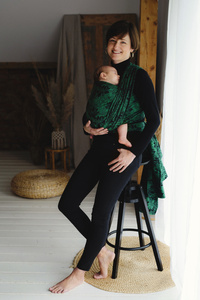 Chusta do noszenia dziecka Lotus Veil 6,2m