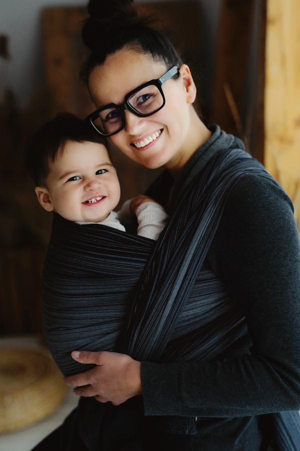 Chusta do noszenia dziecka Hematyt 4,6 m/II gatunek