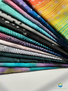 Ścinki / końcówki chust Little Frog 60-150 cm -  LEN (cena za 1kg)