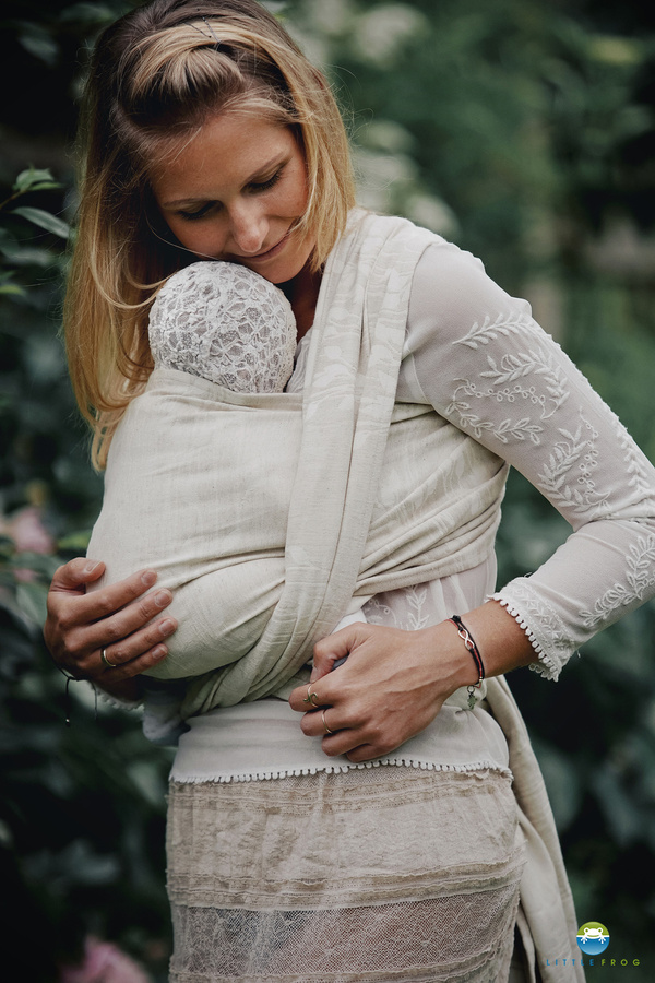 Chusta do noszenia dziecka Linen Summer Meadow 4,2 m/II gatunek