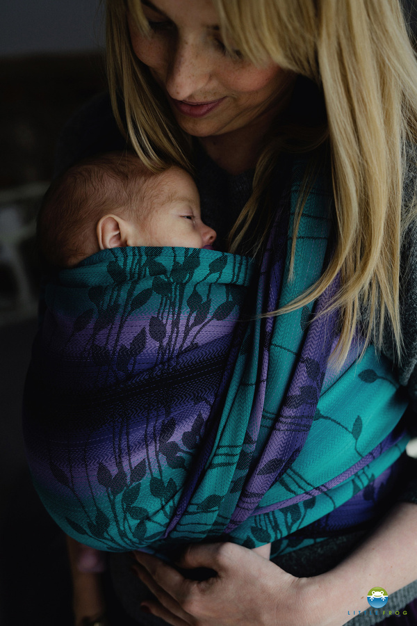 Chusta do noszenia dziecka Dark Meadow 5,2 m