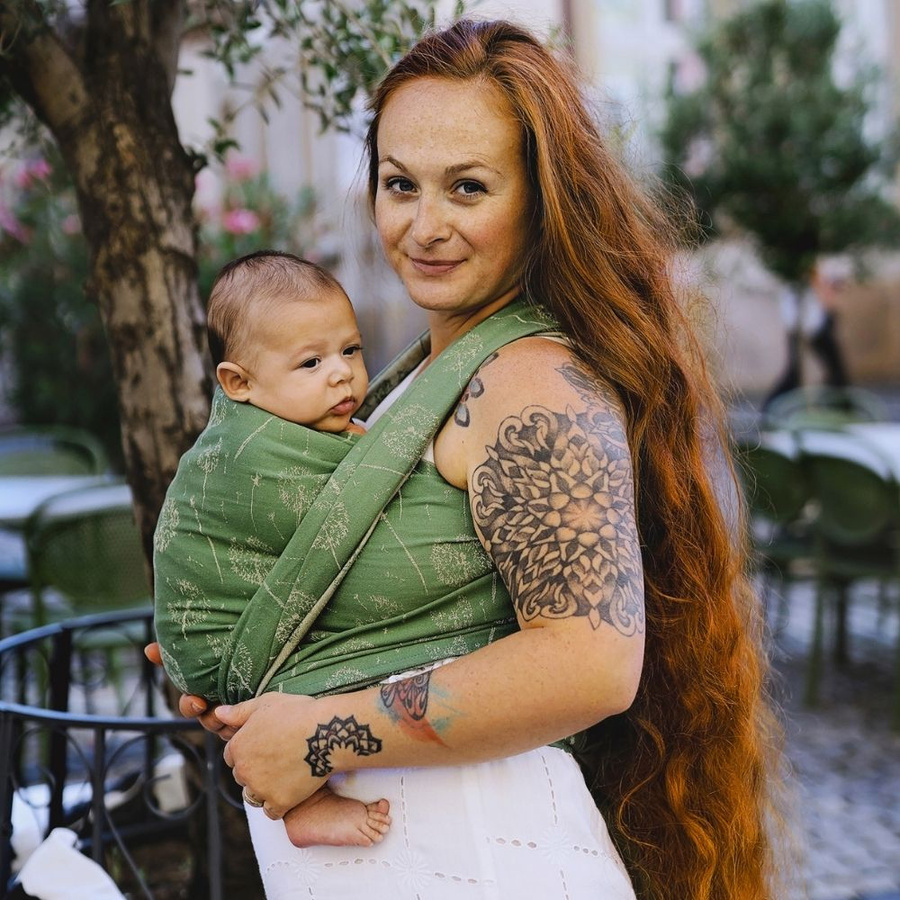 Chusta do noszenia dziecka Linen Lightness 5,2 m