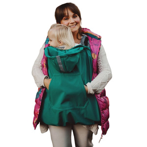 Osłonka do chust i nosidełek (softshell) - Teal