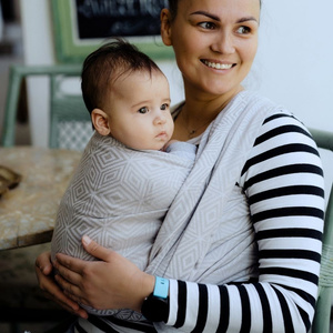 Chusta do noszenia dziecka Grey Cube 4,2 m