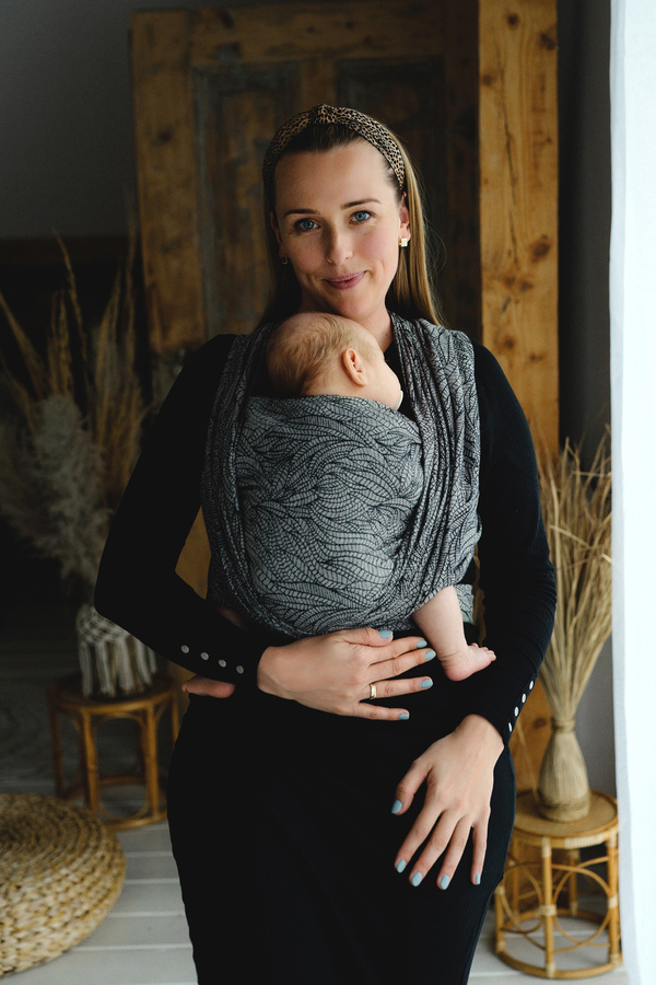 Chusta do noszenia dziecka Linen Night Wildness 4,6 m