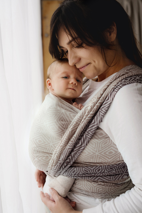 Chusta do noszenia dziecka TENCEL™ Calm Cube 4,6 m/II gatunek