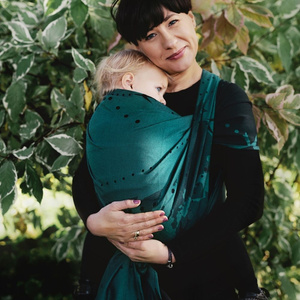 Chusta do noszenia dziecka Teal Wanderlust 3,6 m