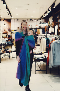 Chusta kółkowa TENCEL™ Aurora Cube L (2,3m)