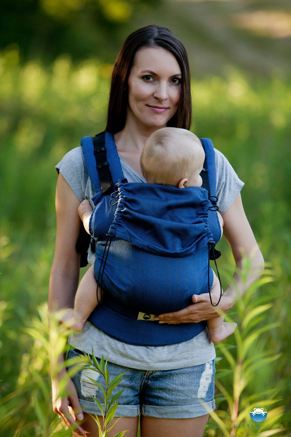 Ścinki / końcówki chust Little Frog 20-60 cm - Kwarc  (cena za 1kg)