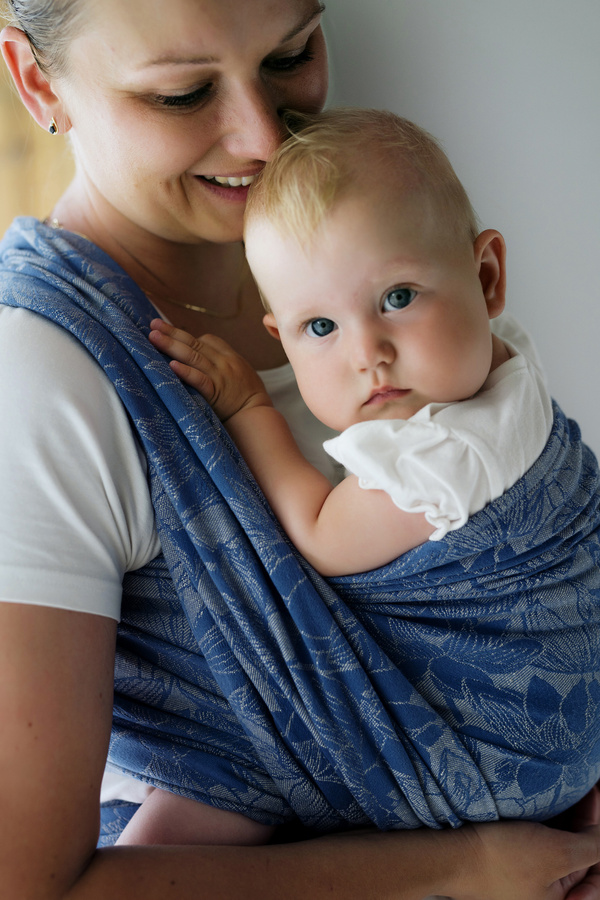 Chusta do noszenia dziecka Linen Lotus Breeze 4,6m