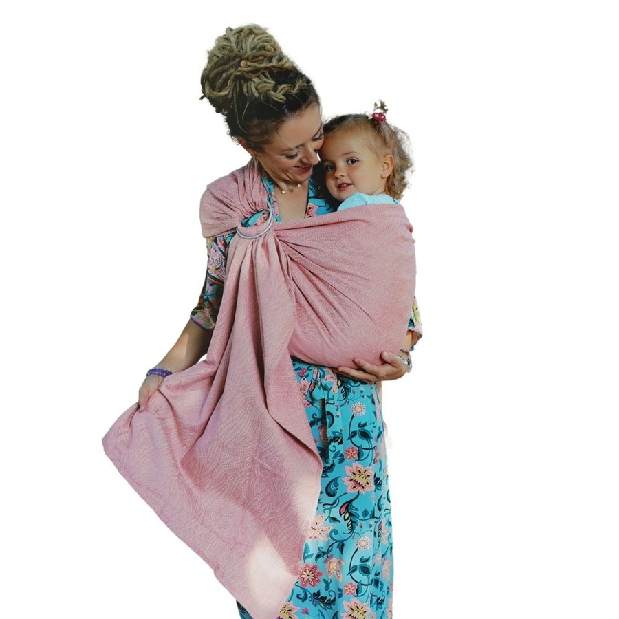 Chusta kółkowa Pink Linen Wildness S (1,7 m)
