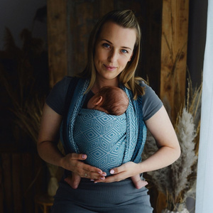 Chusta do noszenia dziecka TENCEL™ Atmosphere Cube 4,6 m