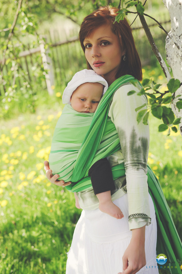 Chusta tkana Little Frog - Tsavoryt 4,6 m/II gatunek