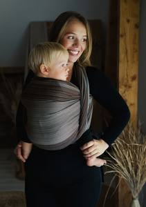Chusta do noszenia dziecka Brown Path 4,2m