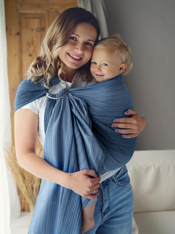 Chusta kółkowa z bambusem – Bambusowy Celestyn S (1,7 m)