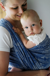 Chusta do noszenia dziecka Linen Lotus Breeze 4,6m