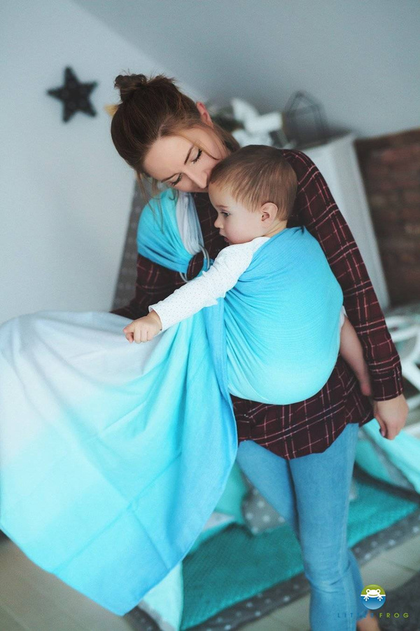 Chusta kółkowa Little Frog - Lazuryt M (2,1 m)