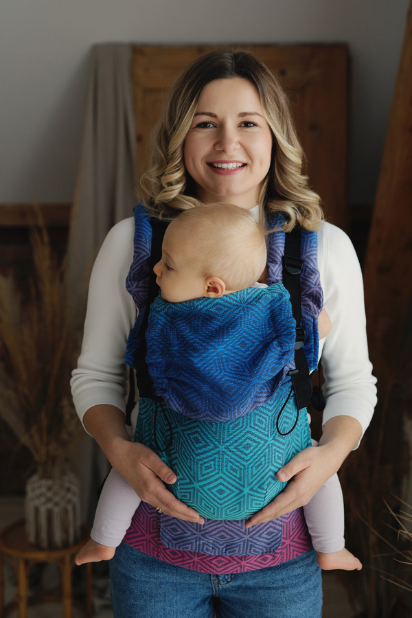 Nosidełko dla dzieci Prime TENCEL™ Aurora Cube v3