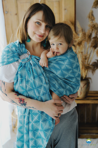 Chusta kółkowa Azure Glimmer M (2m)