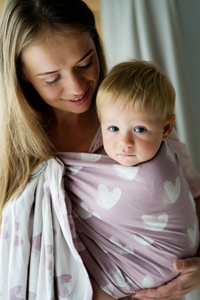 Chusta kółkowa Hazy Love Rose M (2m)