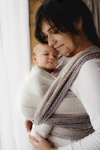 Chusta do noszenia dziecka TENCEL™ Calm Cube 6,2 m