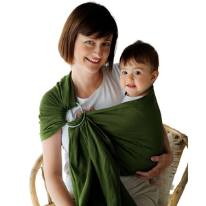 Chusta kółkowa Pure Linen Moss M (2m)