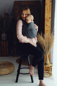 Chusta do noszenia dziecka Slate Moonstone 5,2 m DEMO