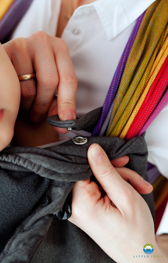 Osłonka do chust i nosidełek (softshell) - Pink