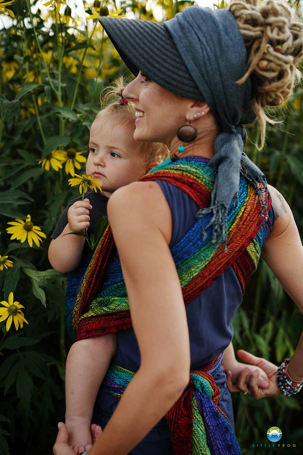 Chusta do noszenia dziecka Rainbow Harmony 4,6 m/II gatunek