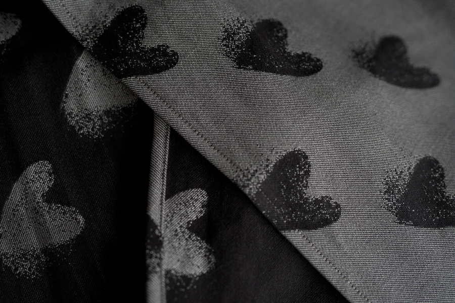Brązowa chusta kółkowa Cosy Love M (2m)/II gatunek - dla malucha i starszaka 