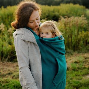 Osłonka do chust i nosidełek (polar) - Teal