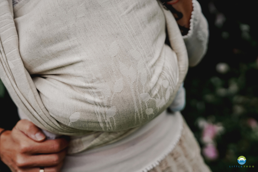 Chusta do noszenia dziecka Linen Summer Meadow 4,2 m/II gatunek