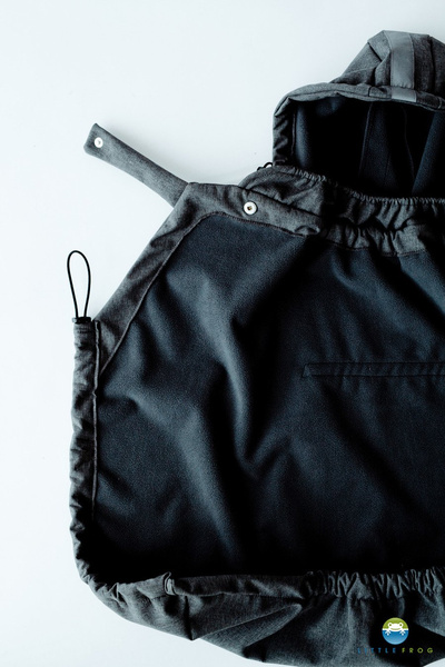 Osłonka do chust i nosidełek (softshell) - Graphite