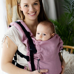 Nosidełko dla dzieci Prime Pure Linen Hutt Lagoon