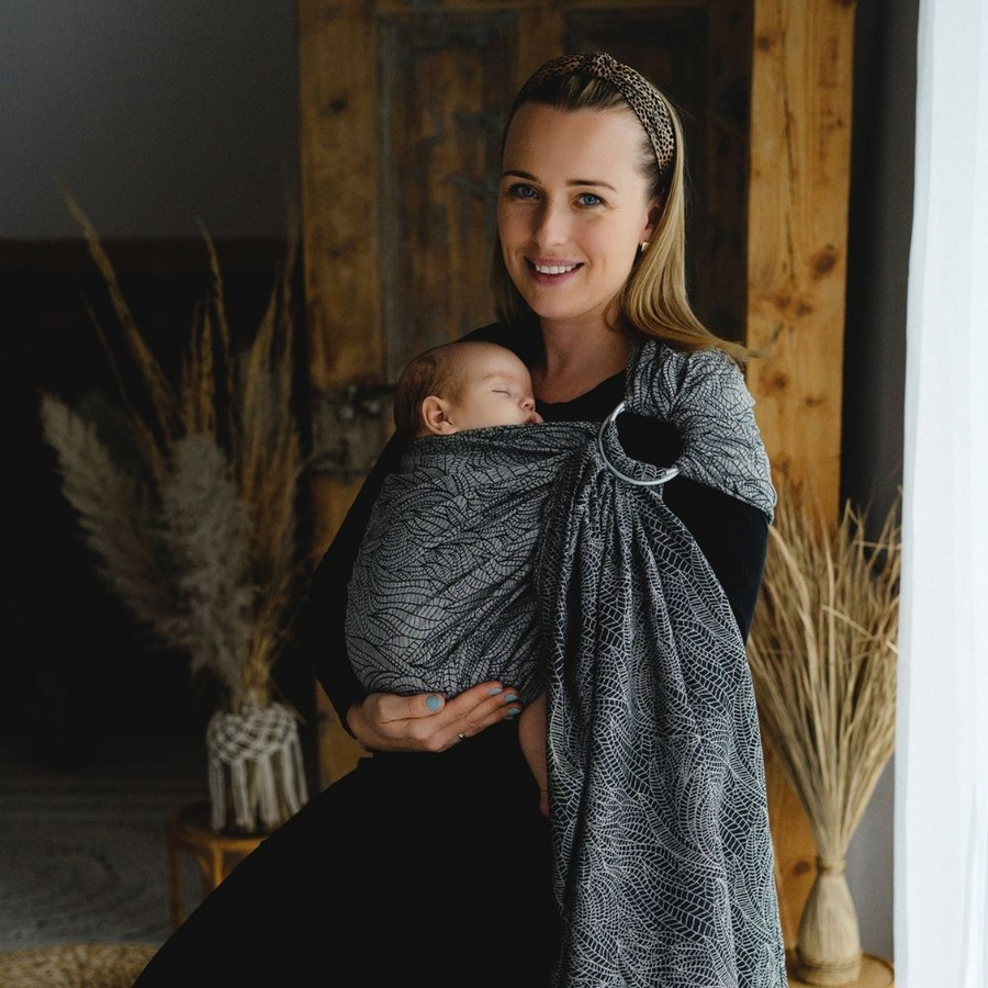 Chusta kółkowa Linen Night Wildness M (2m)