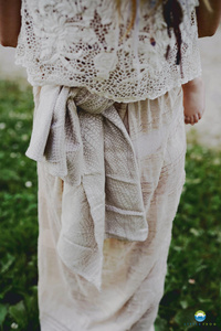 Chusta żakardowa Little Frog - Natural Wildness 4,2 m/II gatunek