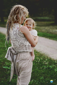 Chusta żakardowa Little Frog - Natural Wildness 4,2 m/II gatunek