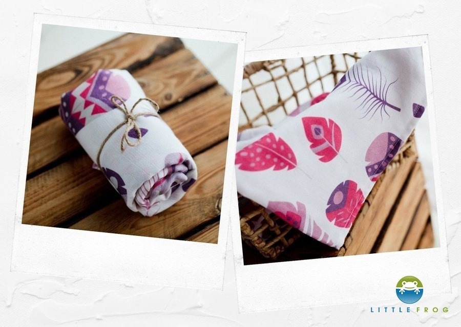 Pieluszka bambusowa Little Frog - Sweet Dreams - 1szt