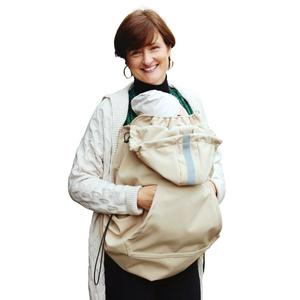 Osłonka do chust i nosidełek (softshell) - Beige/ II Gatunek