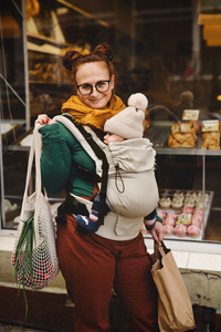 Nosidełko dla dzieci Prime Beige Moonstone v3/ II gatunek