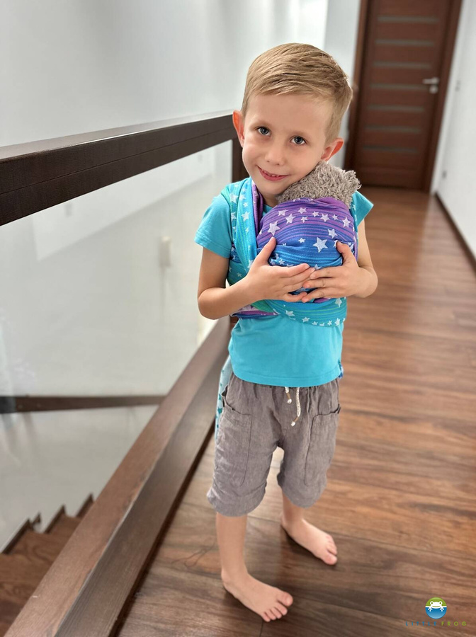 Chusta do noszenia dziecka dla lalek Rainbow Stars 1