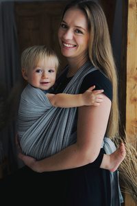 Chusta do noszenia dziecka TENCEL™ Silver Path 4,2m /II gatunek