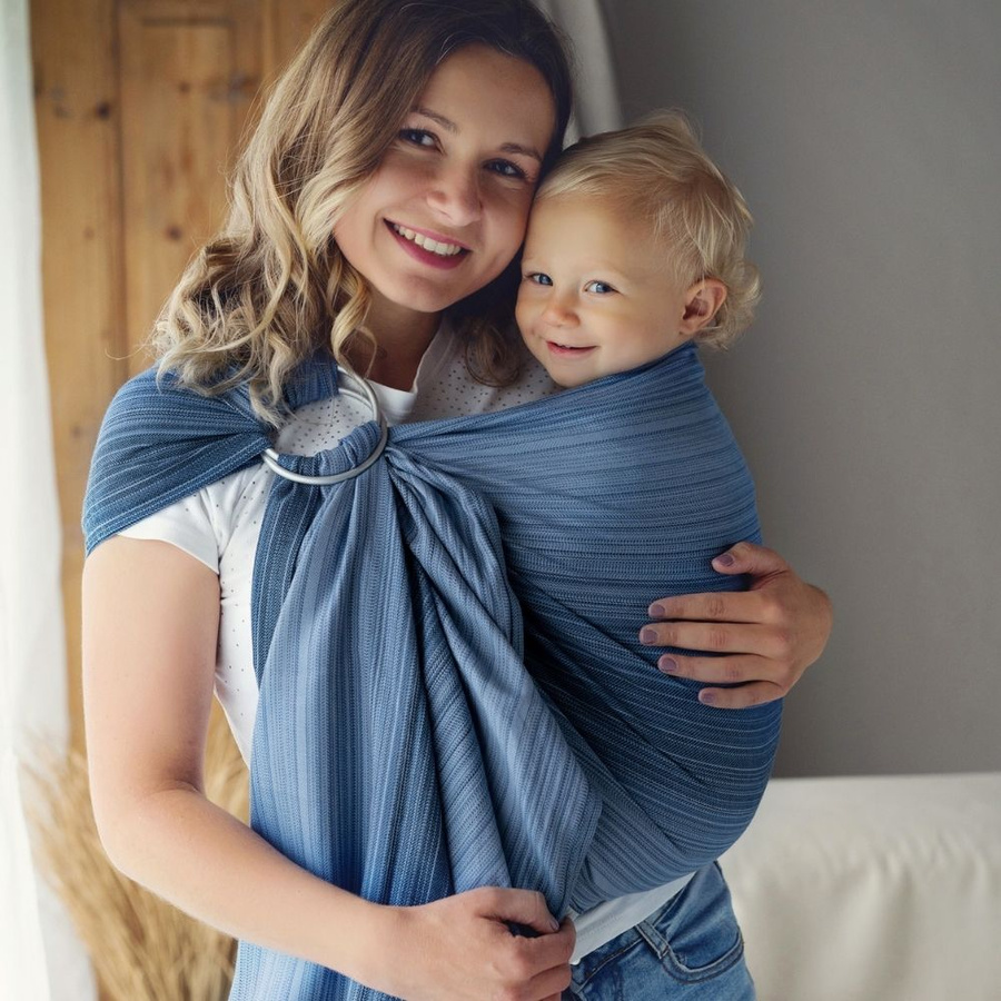 Chusta kółkowa z bambusem – Bambusowy Celestyn S (1,7 m)
