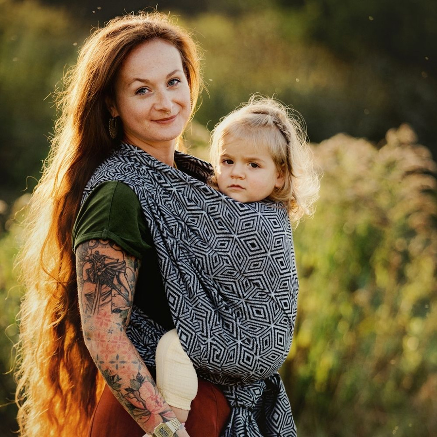 Chusta do noszenia dziecka Inky Cube 4,6 m