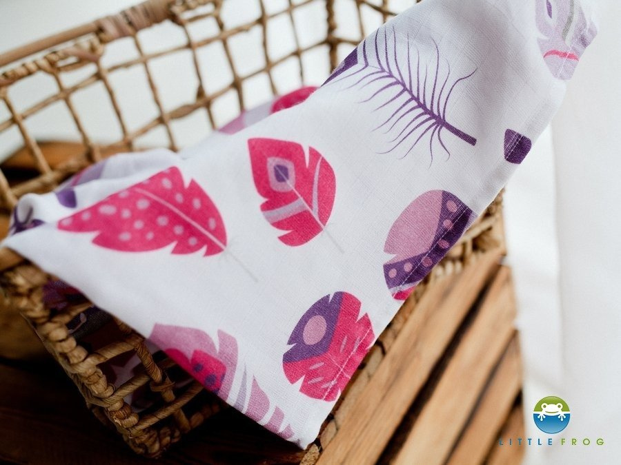 Pieluszka bambusowa Little Frog - Sweet Dreams - 1szt
