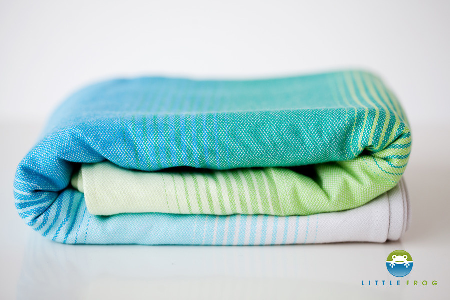 Chusta tkana Little Frog - Bambusowy Bazzyt 3,6 m