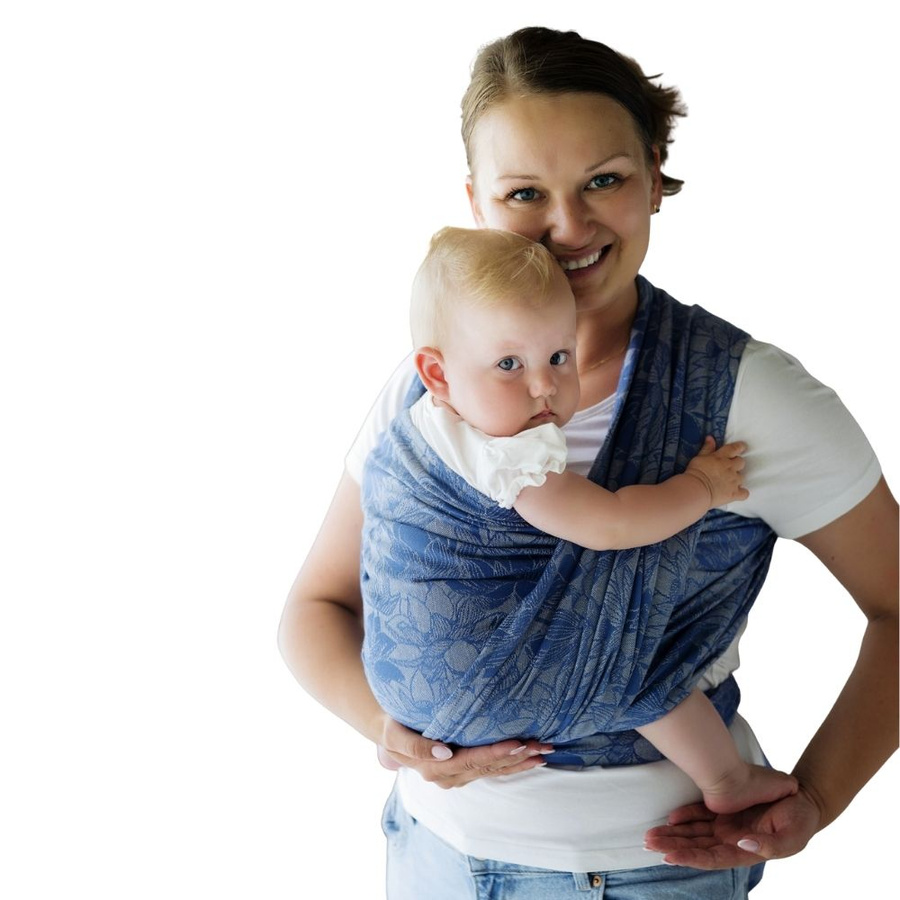 Chusta do noszenia dziecka Linen Lotus Breeze 4,6m