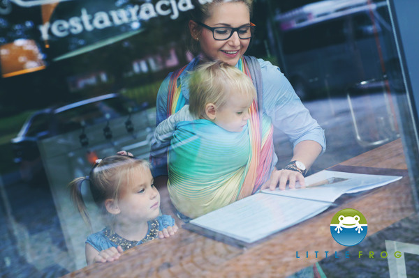 Chusta do noszenia dziecka Merino Ammolit 5,2 m