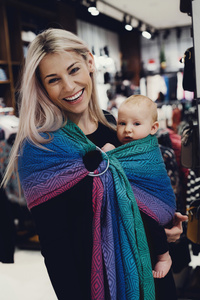 Chusta kółkowa TENCEL™ Aurora Cube L (2,3m)